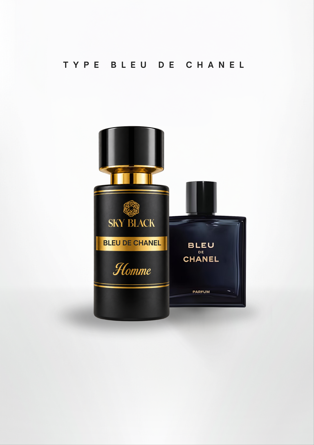 TYPE BLEU DE CHANEL